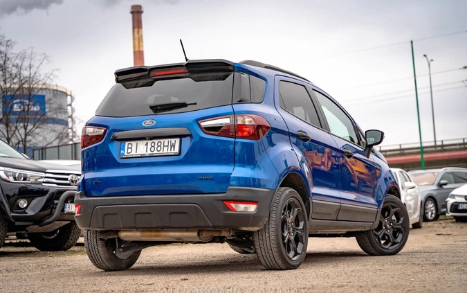 Ford EcoSport cena 72500 przebieg: 48300, rok produkcji 2021 z Białystok małe 352